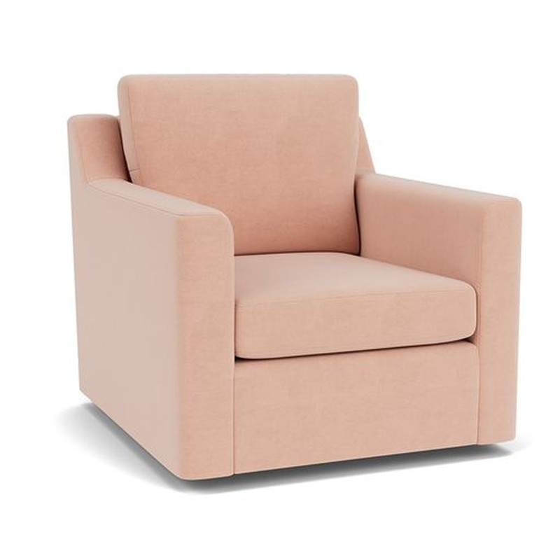 The Fulham Chair In Stain Resistant Moleskin Candy Floss, £1319